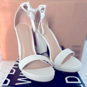 Wild diva Heels, white